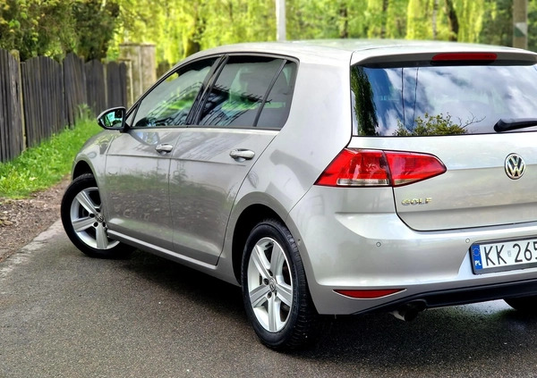 Volkswagen Golf cena 42800 przebieg: 158000, rok produkcji 2013 z Kraków małe 742